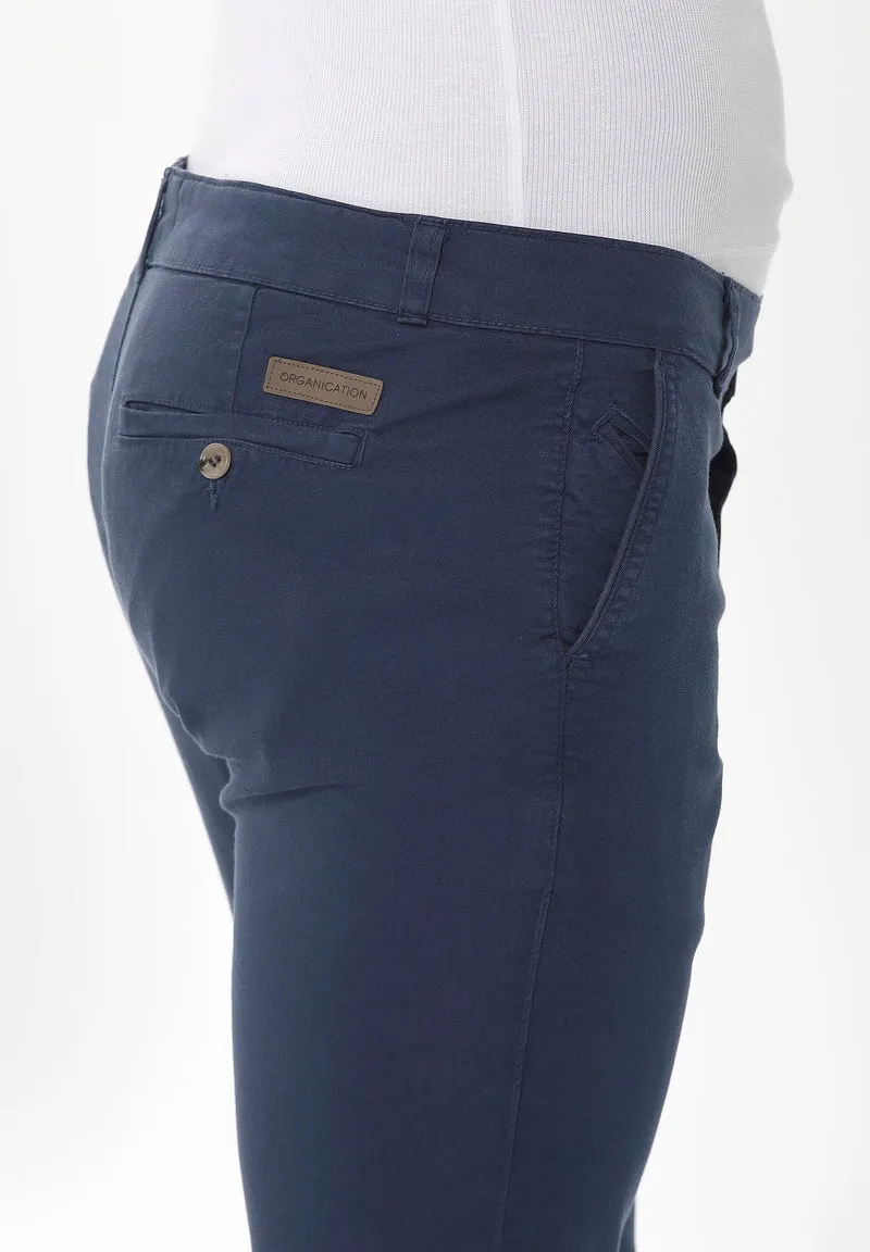 Slim Chino-Hose aus Bio-Baumwolle