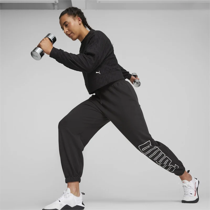 - Puma Damen Pullover Fit Branded Fleece Crew - 73600900034
