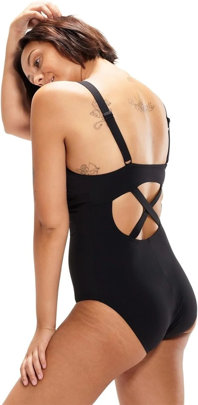Women's Shaping Enlace Badeanzug Schwarz - 76500900024