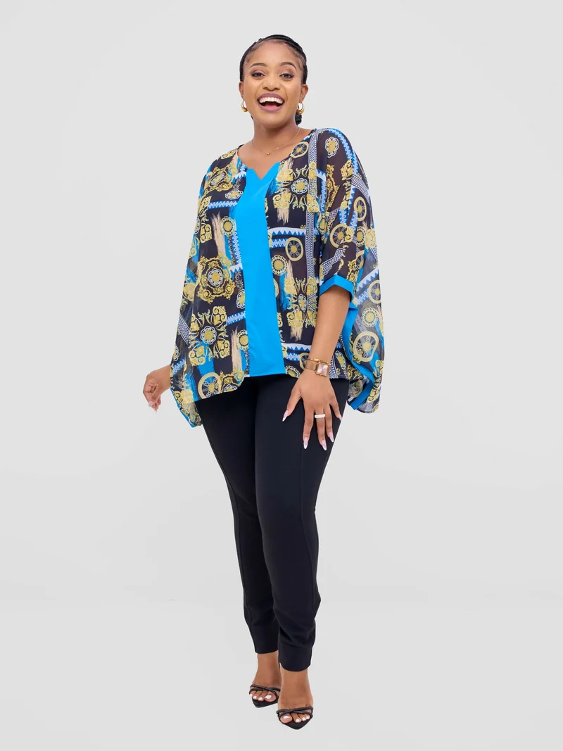 WSC Pambo Dd Holdings Aziza Classic Fashion Top - Multicolored