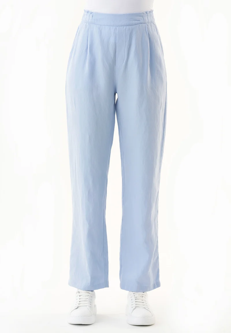 Hose aus TENCEL™ Lyocell und Leinen
