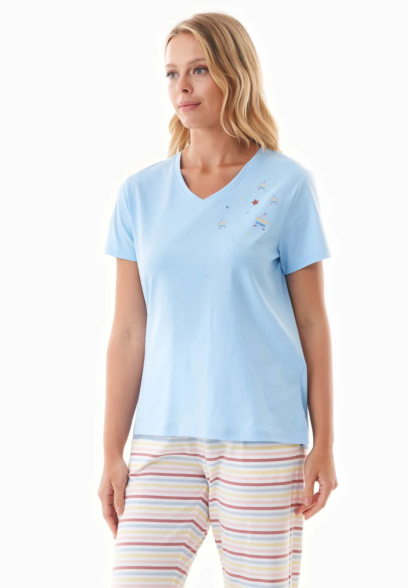 TRINNITY | Pyjama-Set aus Bio-Baumwolle