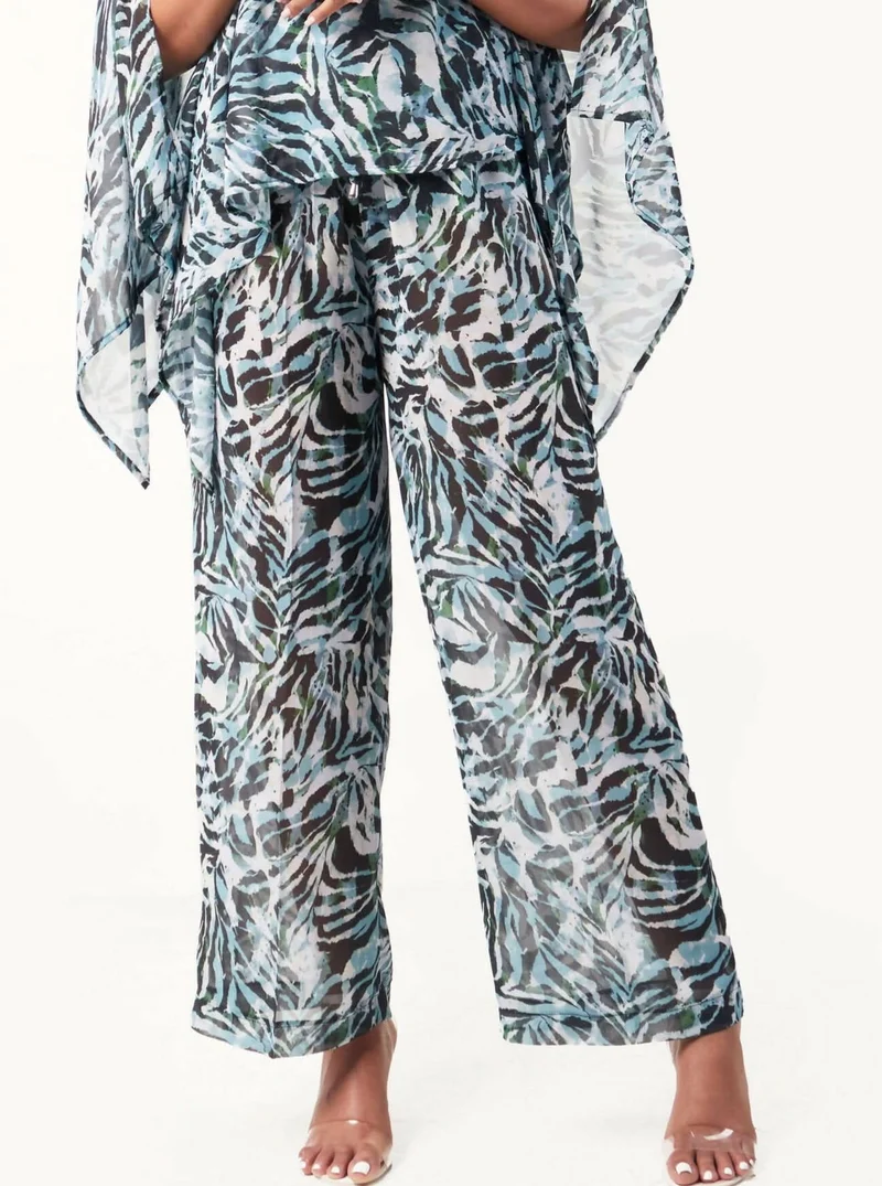 Pastel Trouser - Blue Stripe