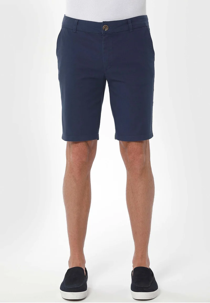 Slim Chino-Shorts aus Bio-Baumwolle