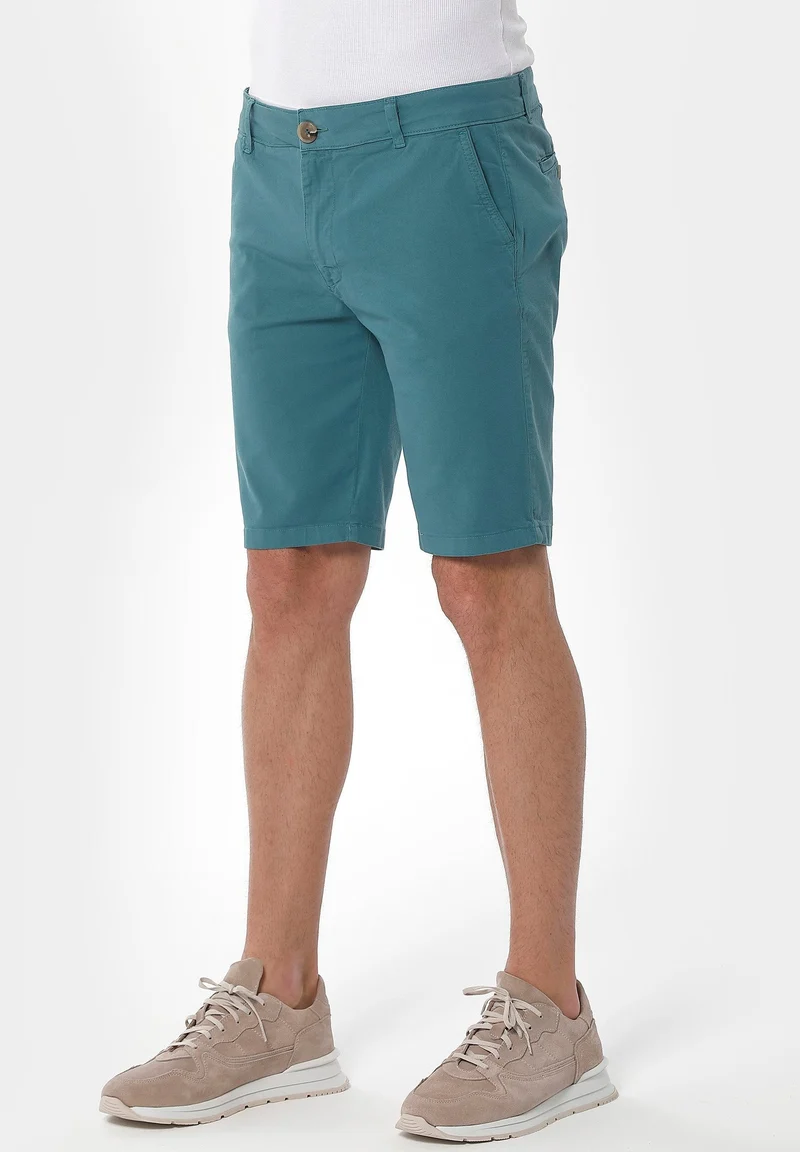 Slim Chino-Shorts aus Bio-Baumwolle