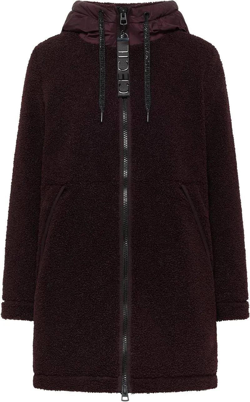 Cecil TOS Teddy Matmix Coat - 2_B101452_17749
