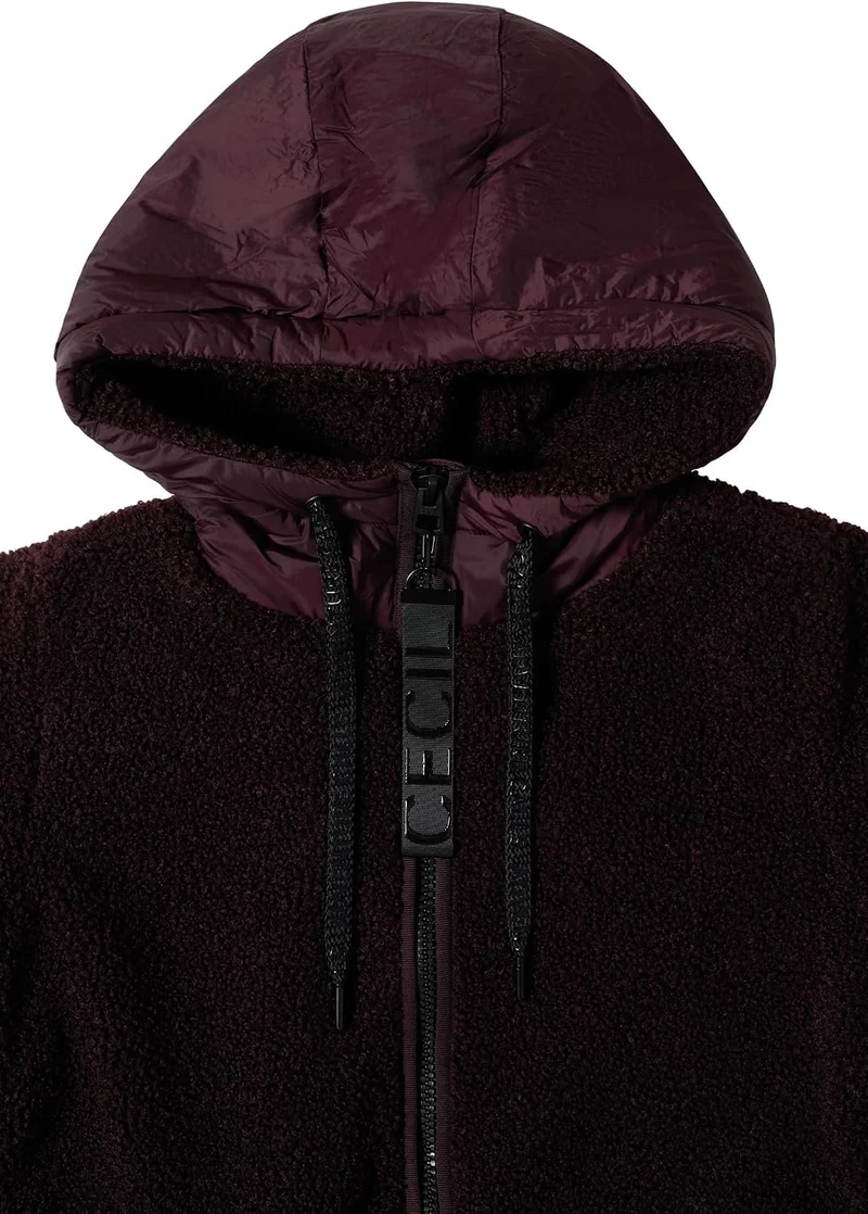 Cecil TOS Teddy Matmix Coat - 2_B101452_17749