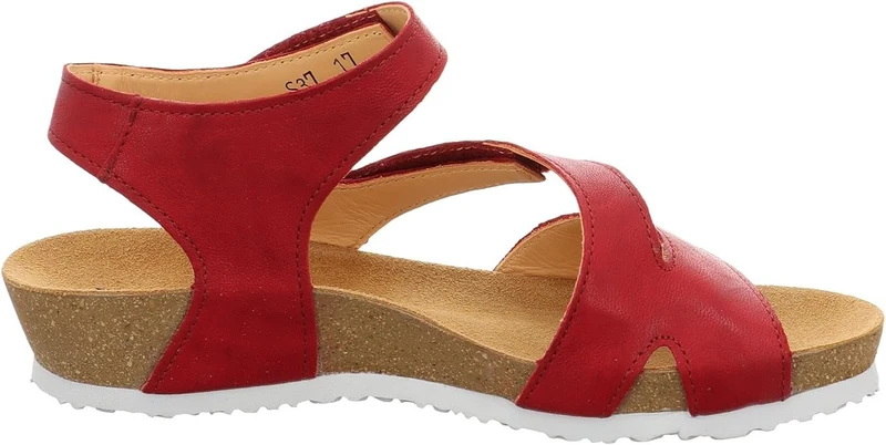 Think Komfort Sandale Damen Rot