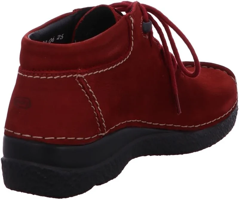 Wolky Damen Stiefeletten Rot