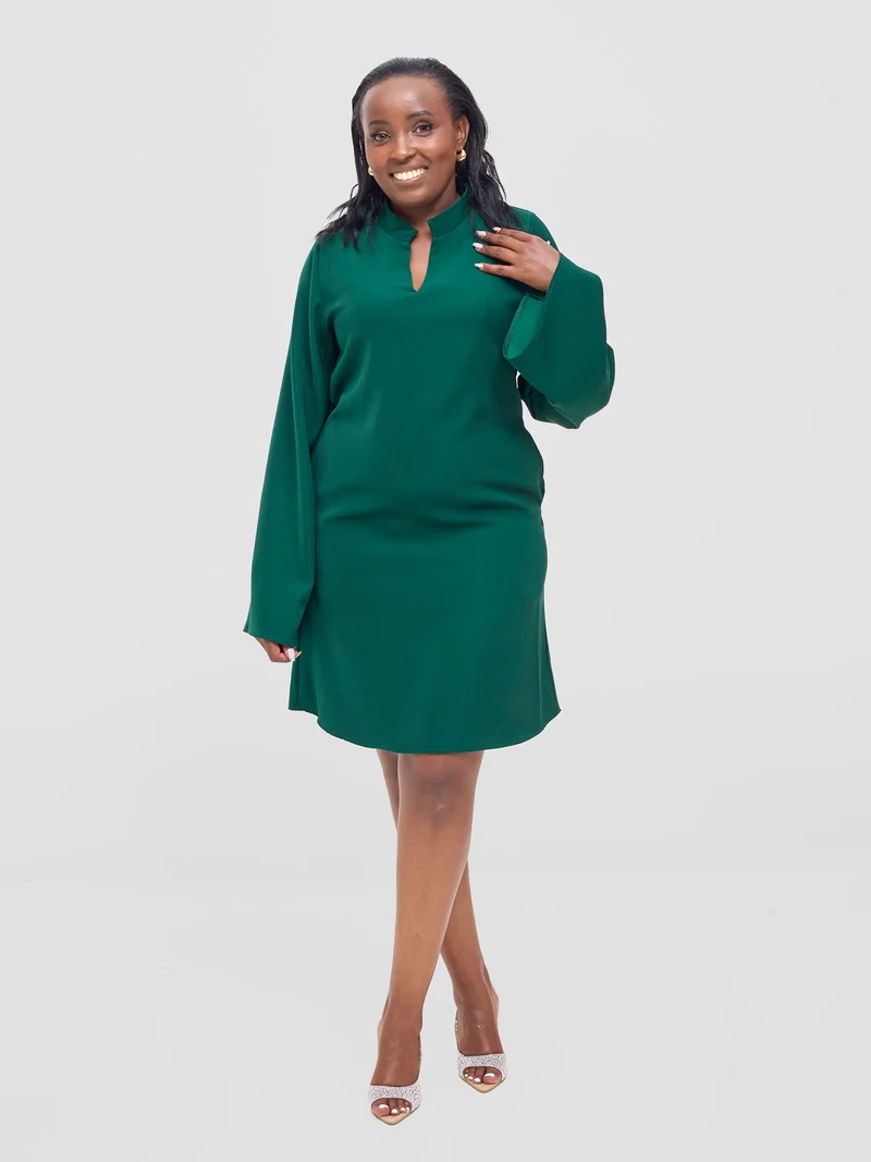 HOT Azani Shift Dress - Green