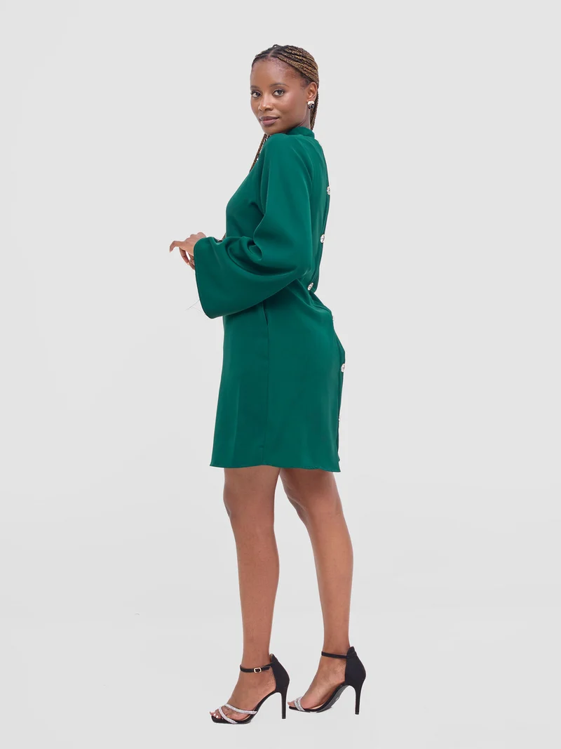 HOT Azani Shift Dress - Green