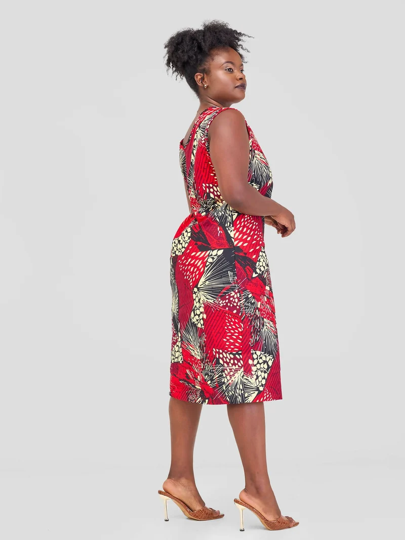WSC Dewuor Cherry Dress - Red