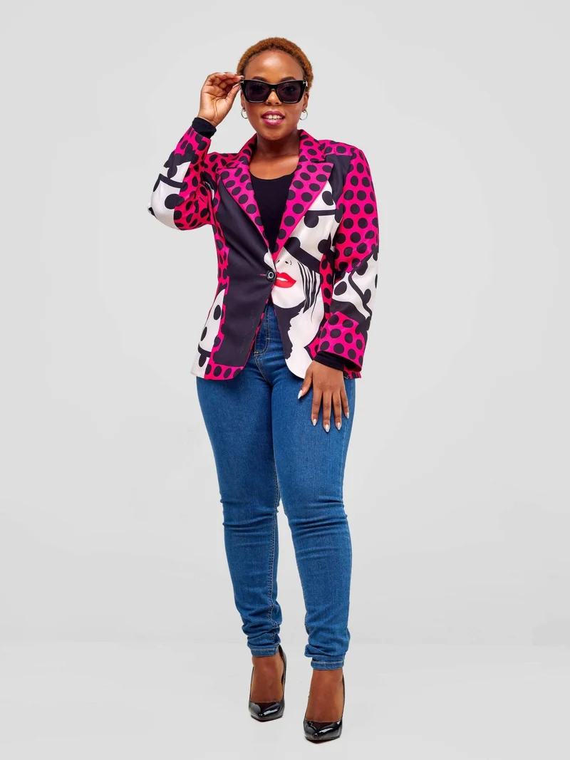 WSC Pambo Immaculate Chic Polka Dot - Fuchsia