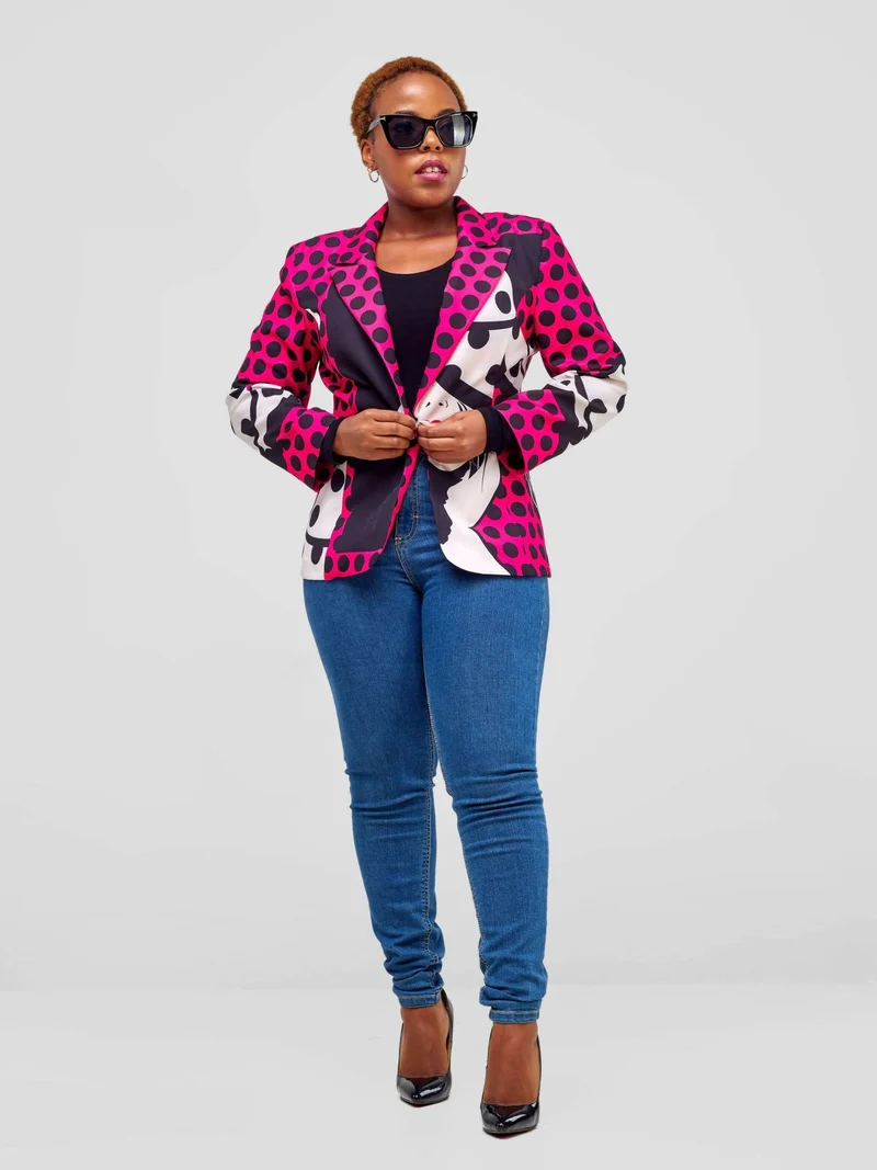 WSC Pambo Immaculate Chic Polka Dot - Fuchsia