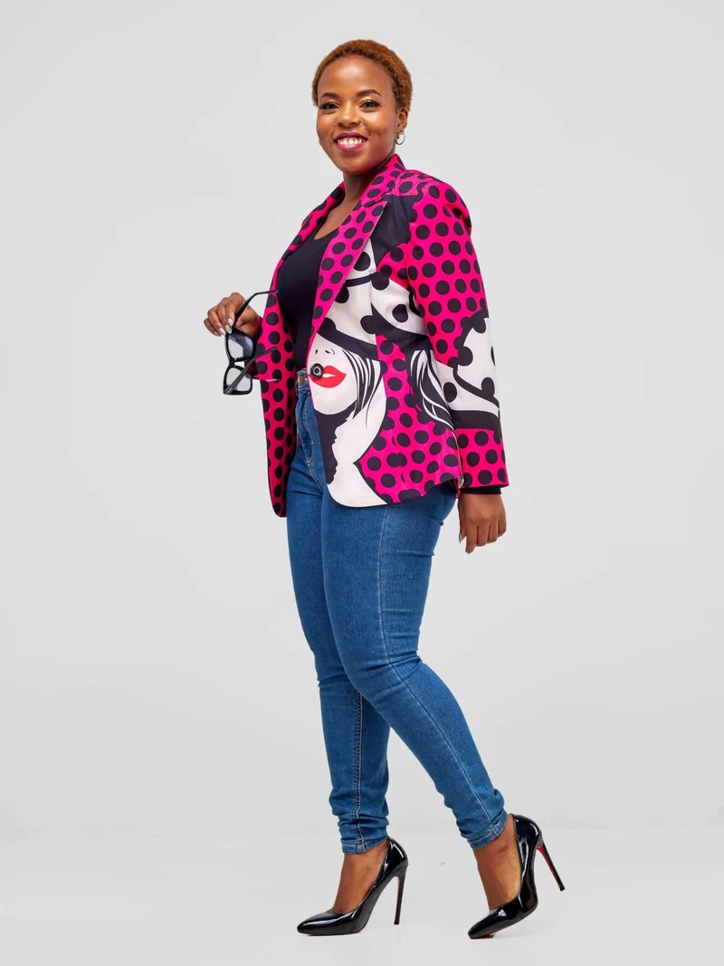 WSC Pambo Immaculate Chic Polka Dot - Fuchsia