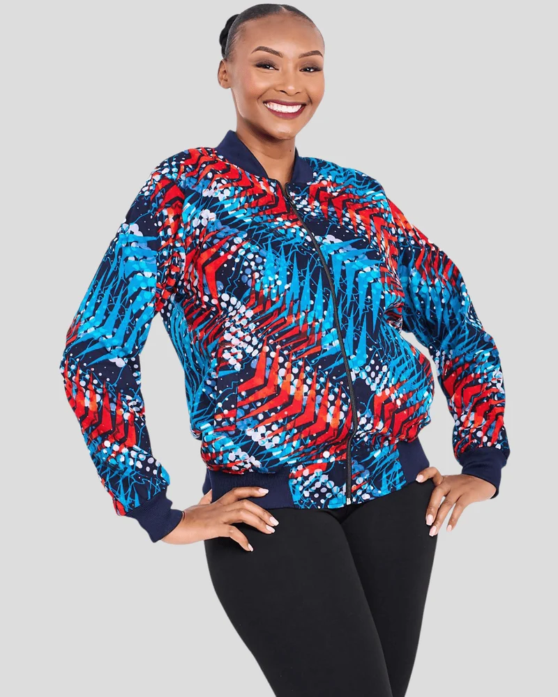 Rafiki Threads Arrow Jacket - Multicolored