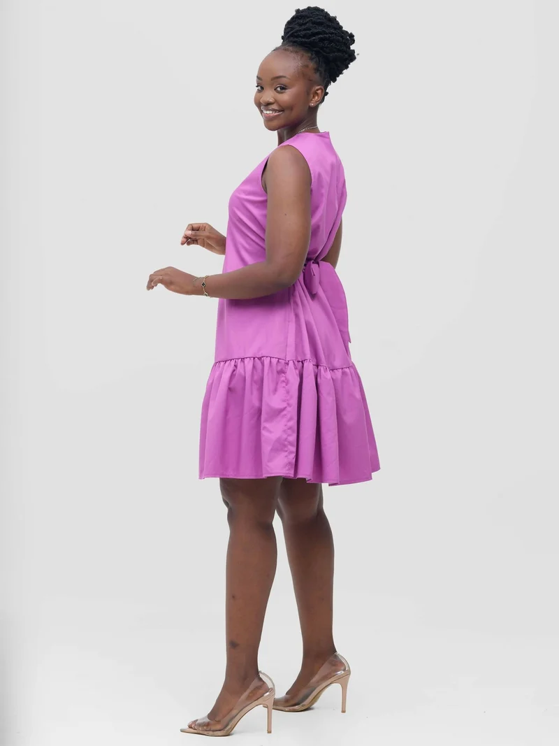 Bonita Shift Dress - Hot Pink