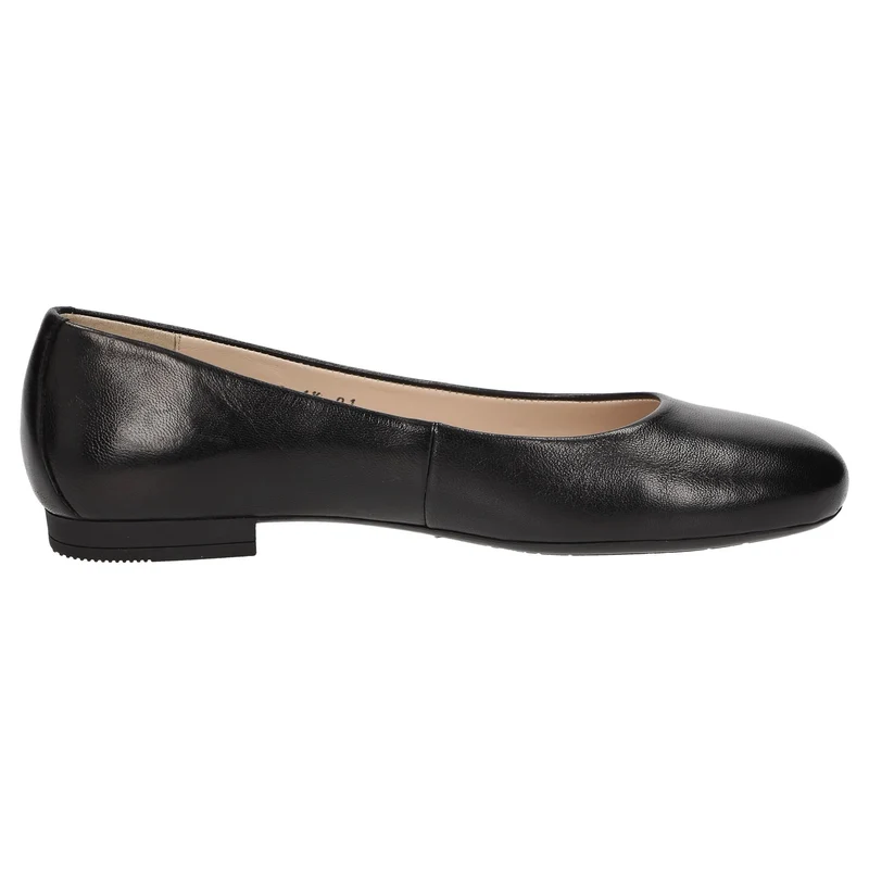 Sioux Villanelle Damen Ballerina, Schwarz