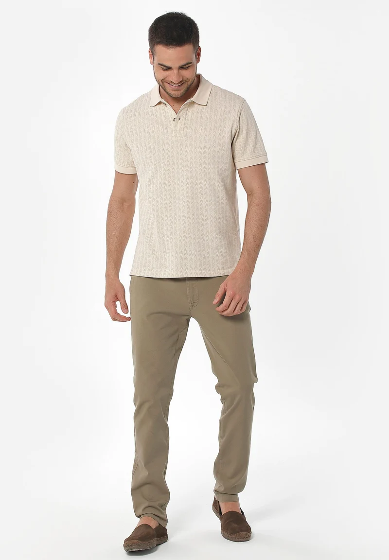 Slim Chino-Hose aus Bio-Baumwolle