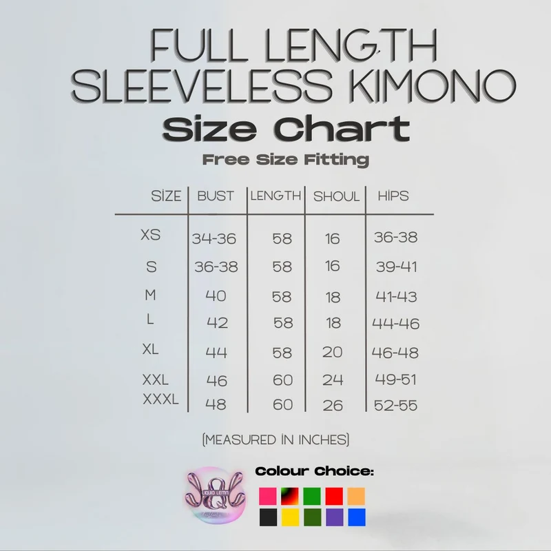 Liquid Lemn Tribal Sleeveless Kimono - Blue