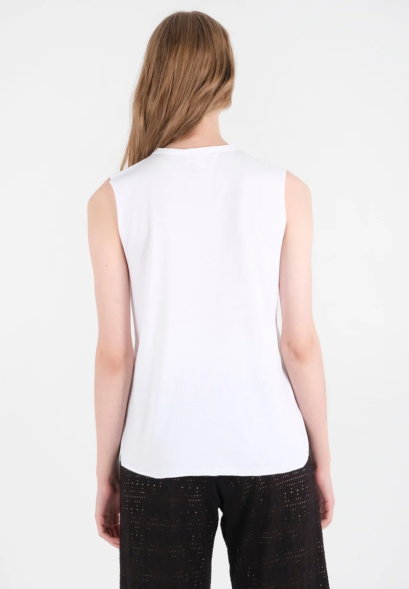Top aus TENCEL™ Modal und Bio-Baumwolle
