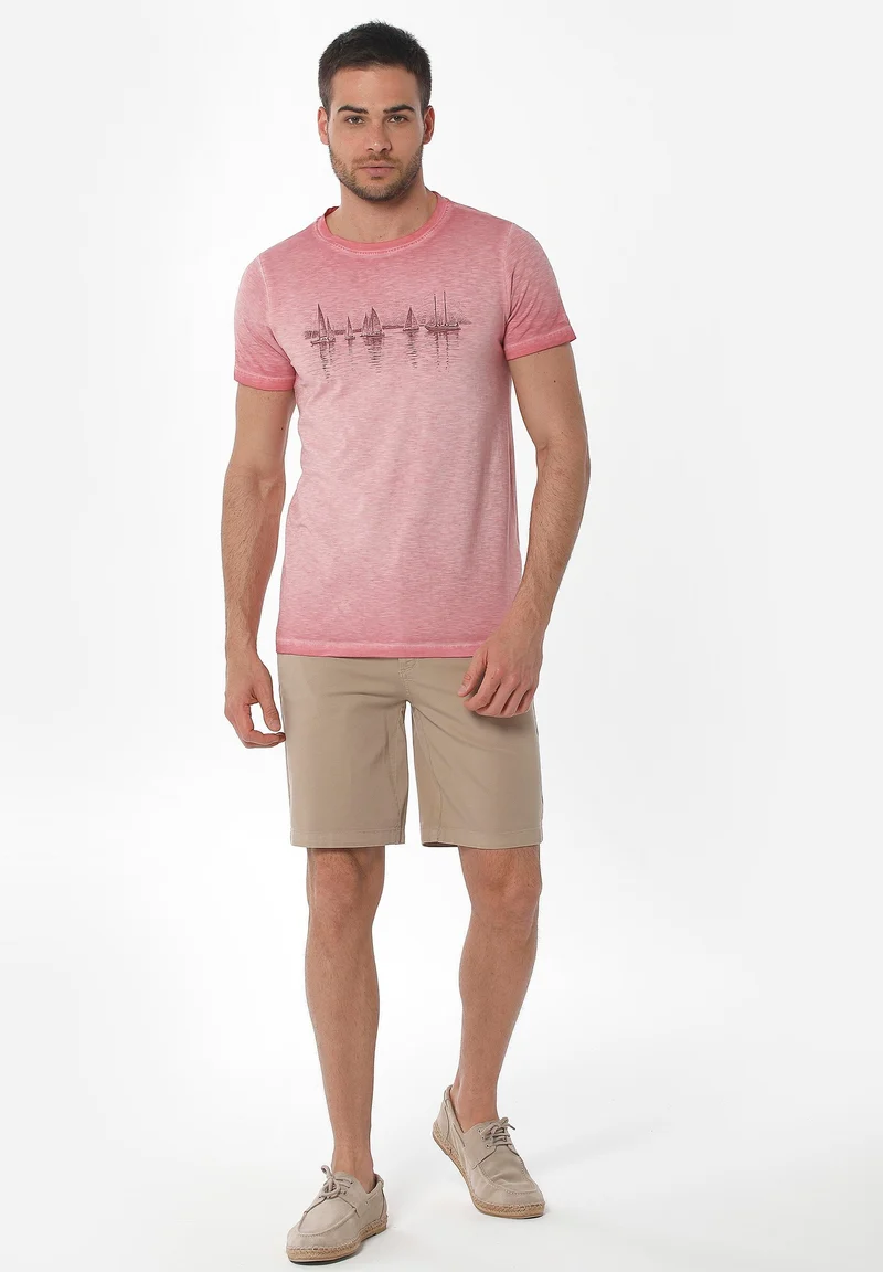 Five-Pocket-Shorts aus Bio-Baumwolle