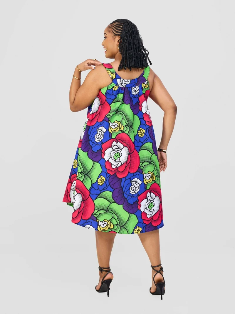 Prettygline Ndikile Aline Dress - Multicolored