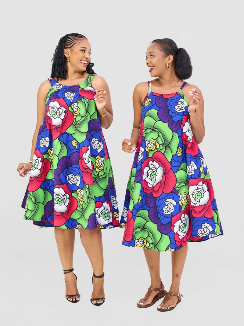 Prettygline Ndikile Aline Dress - Multicolored
