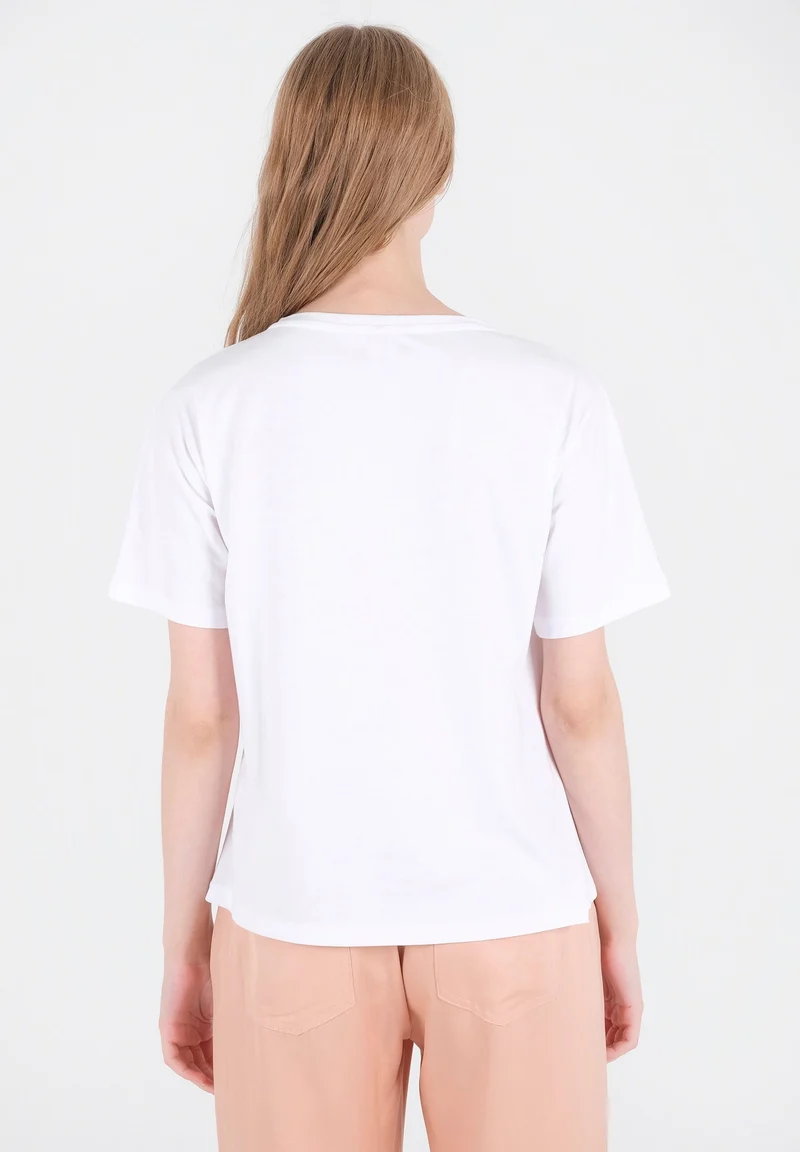 T-Shirt aus TENCEL™ Modal und Bio-Baumwolle mit Print