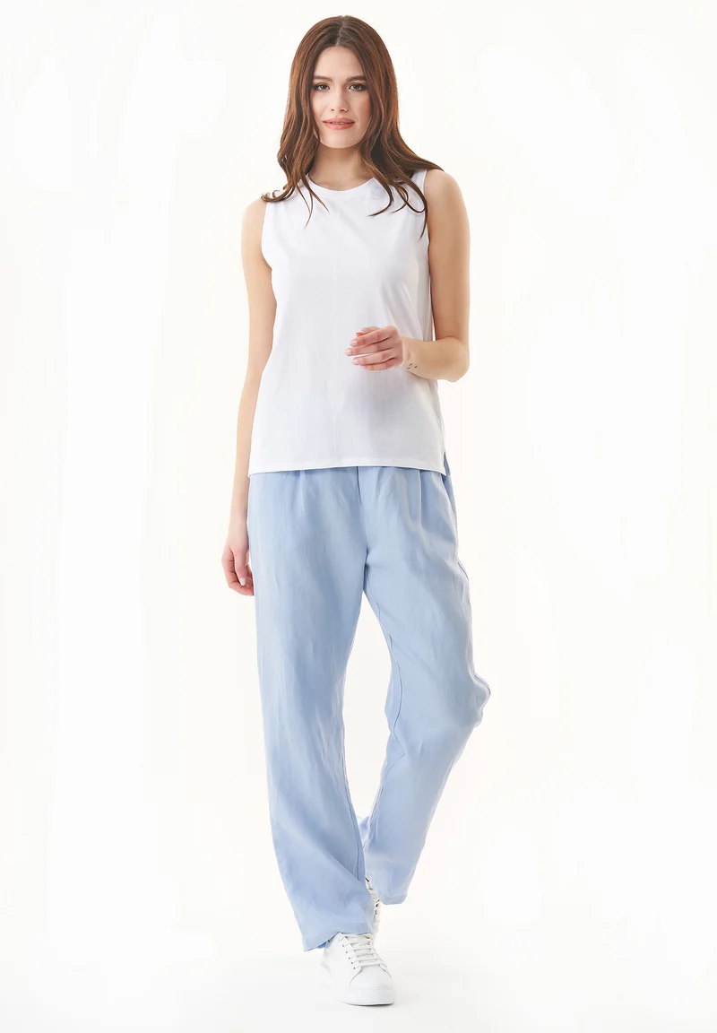 Top aus TENCEL™ Modal und Bio-Baumwolle
