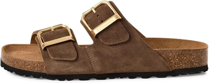 Tamaris Da.-PantoletteModel 2753342, CHOCOLATE - 100066389