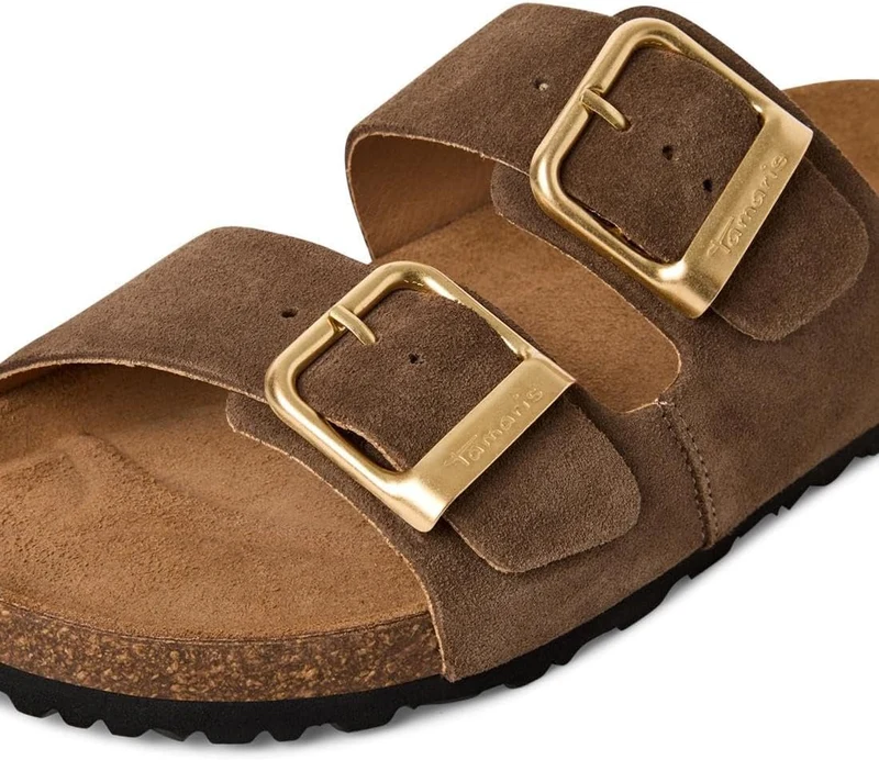 Tamaris Da.-PantoletteModel 2753342, CHOCOLATE - 100066389