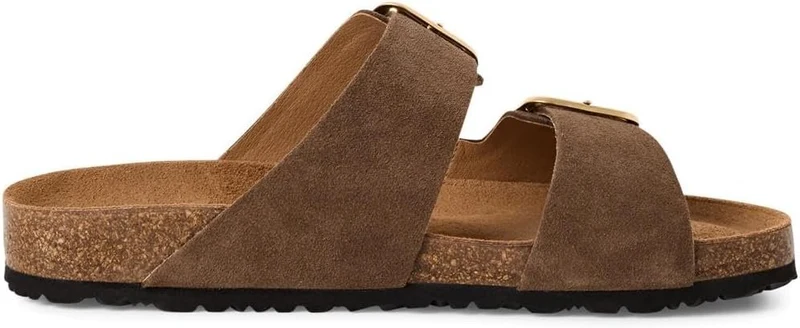 Tamaris Da.-PantoletteModel 2753342, CHOCOLATE - 100066389