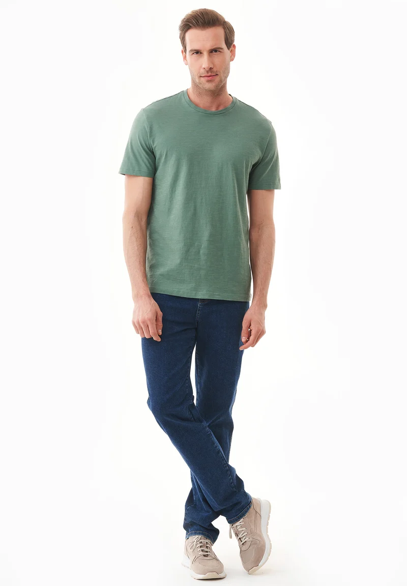 Basic T-Shirt aus Bio-Baumwolle