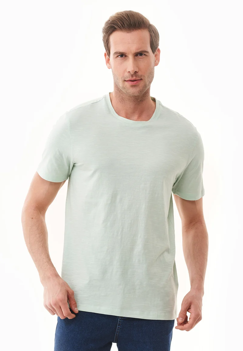 Basic T-Shirt aus Bio-Baumwolle