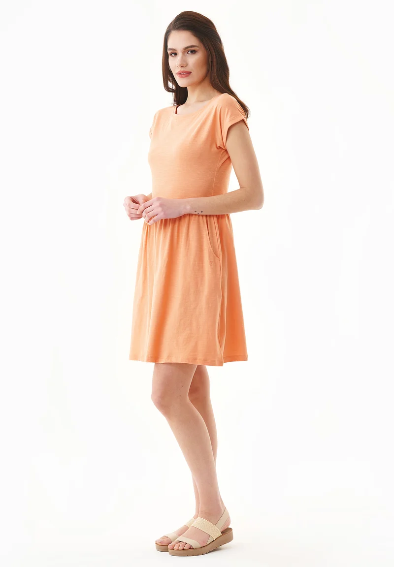 Slub-Jersey-Kleid aus Bio-Baumwolle