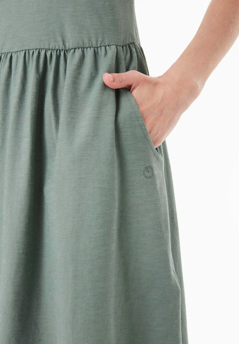 Slub-Jersey-Kleid aus Bio-Baumwolle
