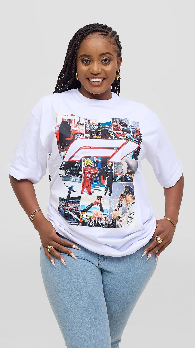 Cheezydrip F1 T-shirt - White