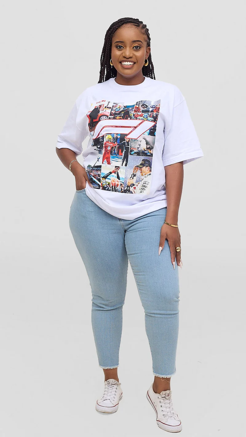 Cheezydrip F1 T-shirt - White