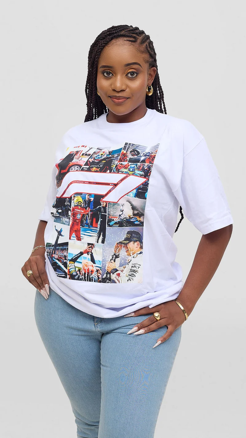 Cheezydrip F1 T-shirt - White