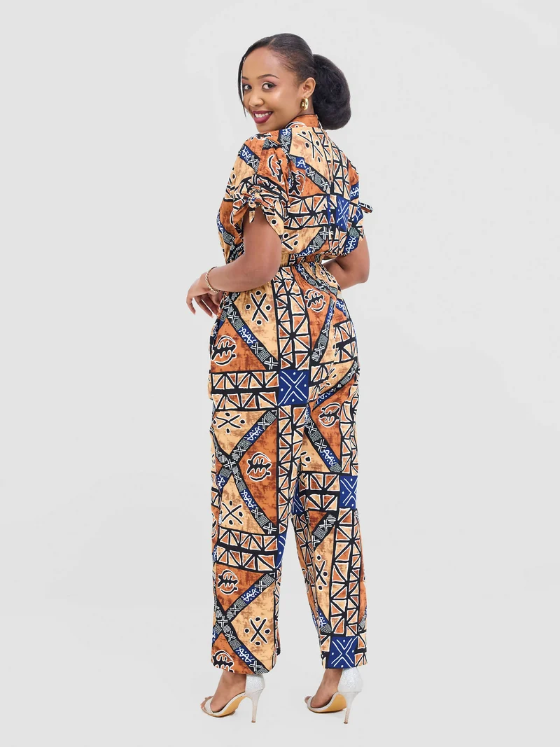 Prettygline Wiwi Pant Set - Brown