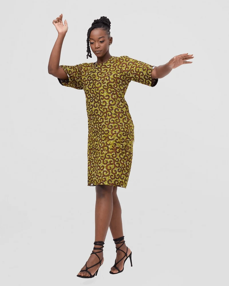 Prettygline Mwanzi Midi Dress - Floral