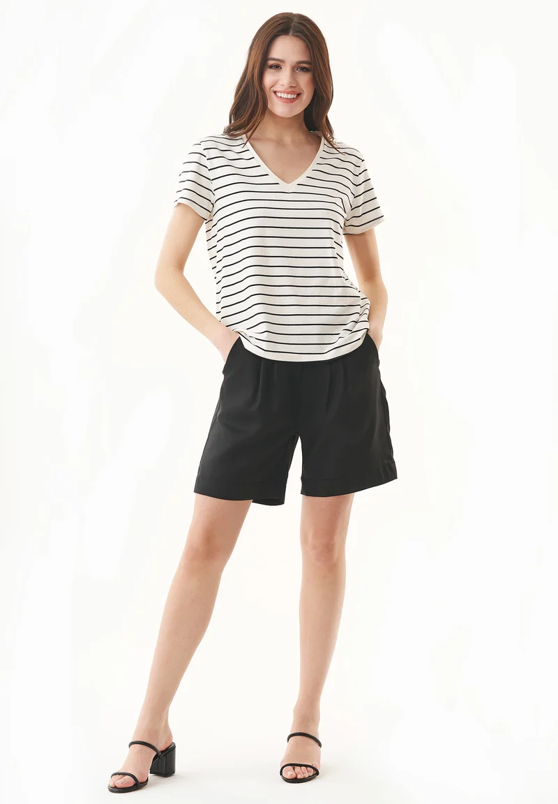 T-Shirt aus TENCEL™ Modal und Bio-Baumwolle