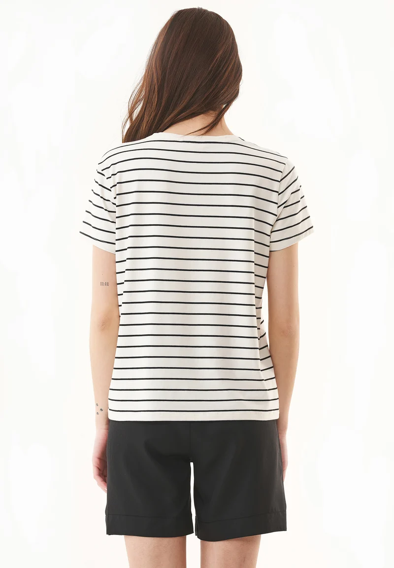 T-Shirt aus TENCEL™ Modal und Bio-Baumwolle