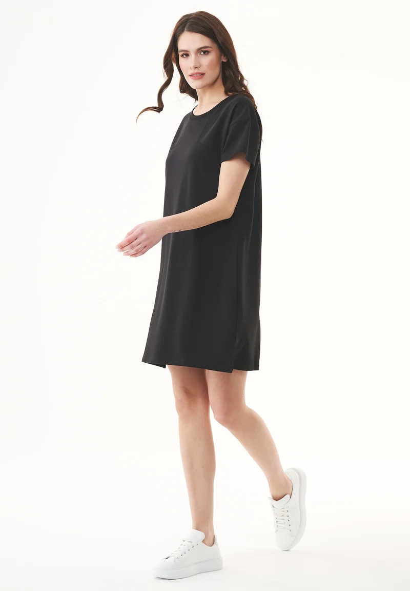 Sweatkleid aus Bio-Baumwolle und TENCEL™ Modal