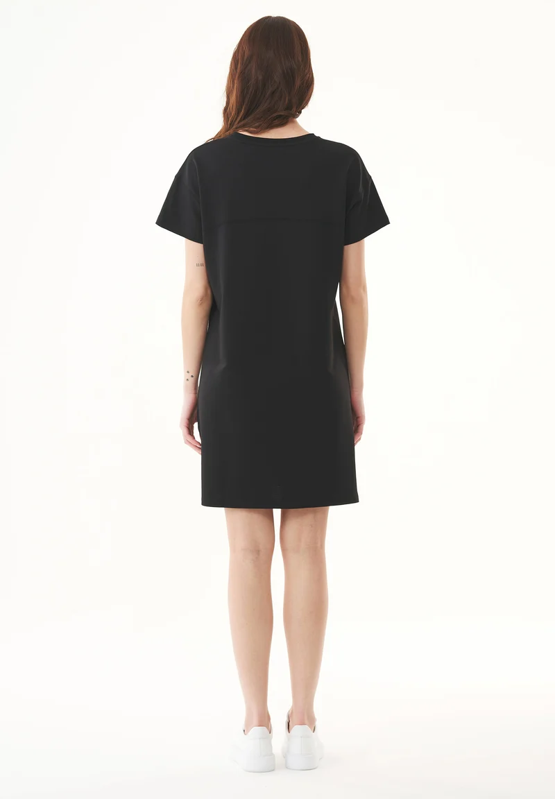 Sweatkleid aus Bio-Baumwolle und TENCEL™ Modal