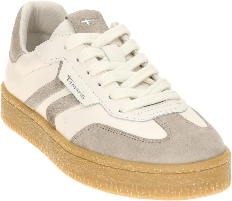 Tamaris Da.-SchnürerModel 2372344, TAUPE COMB - 100065555