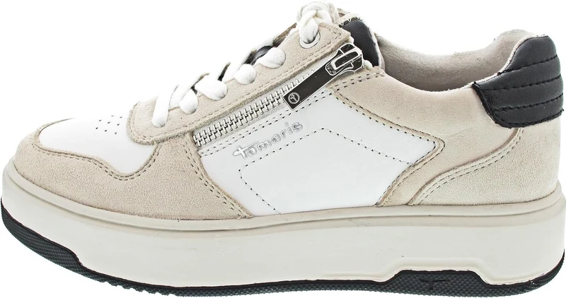 Tamaris Da.-SchnürerModel 2376945, OFFWHITE COMB - 100063057
