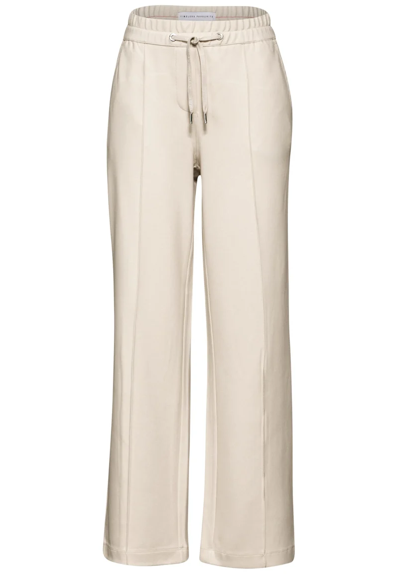 Cecil Stoffhose beige