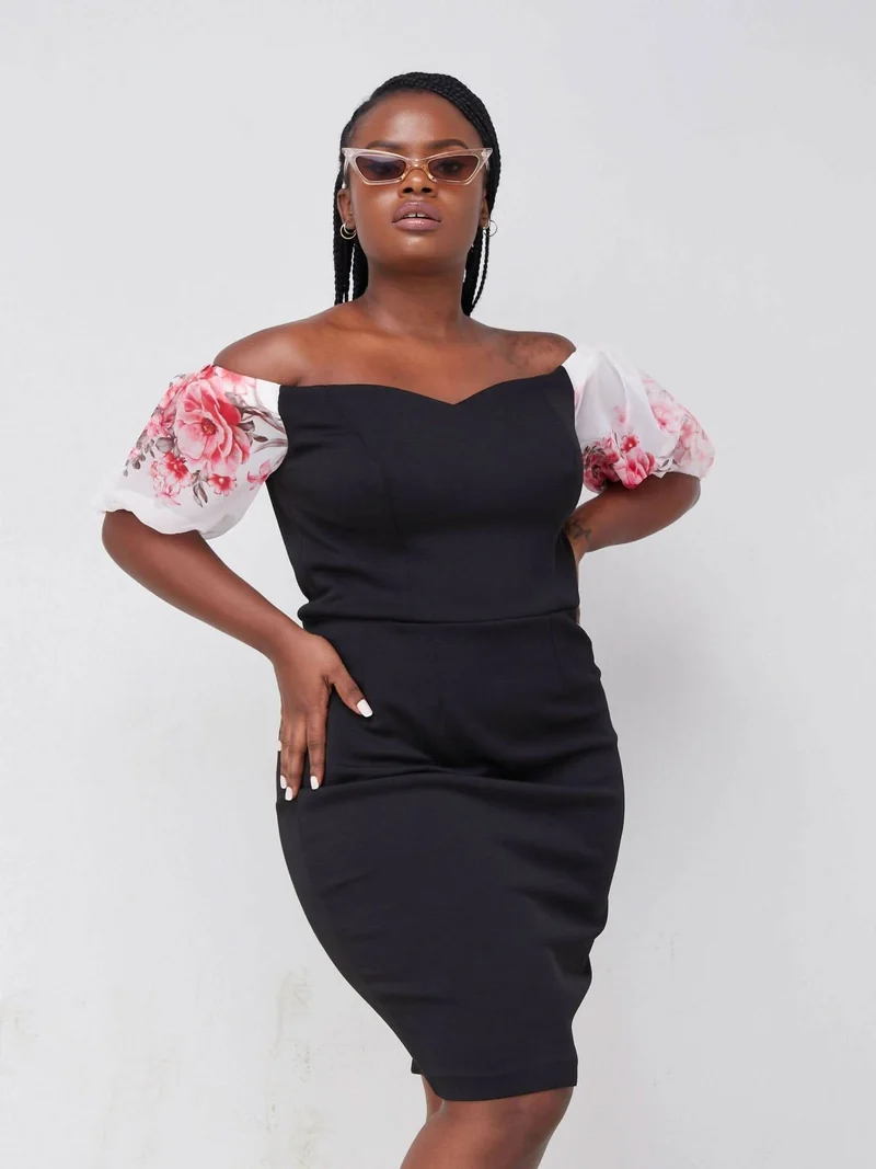 Purple Thread Orion Dress - Black